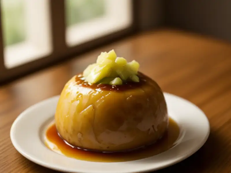 Ananas-Chutney mit Entenknochen