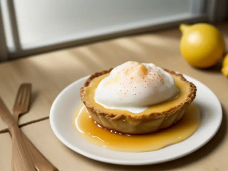 Apfel-Tarte mit Konfitüre