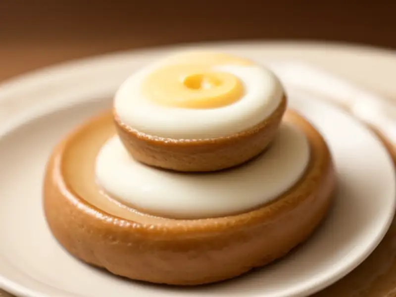 Zwarte Zweedse lekkernijen met kaneel, gebakken melkflan
