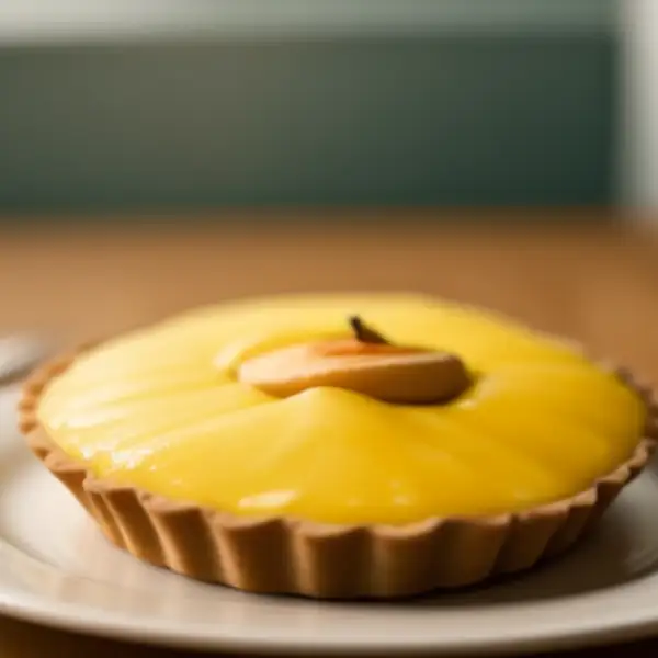 Swedish apple and almond tart