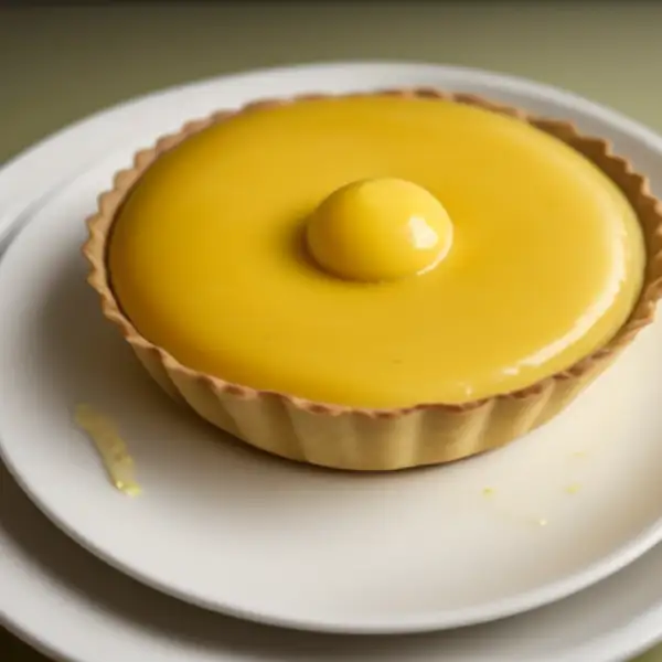 Apple tart on a shortcrust pastry base