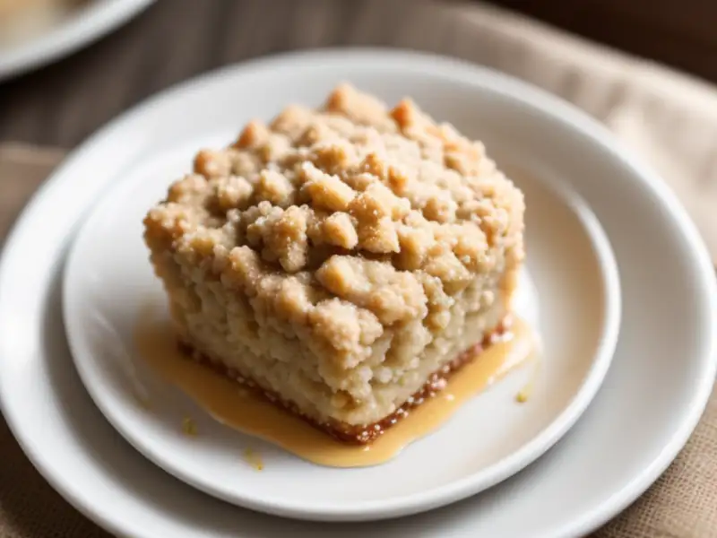 Apple crumb cake