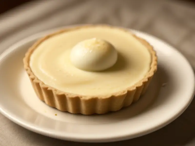 Apple and cream cheese tart