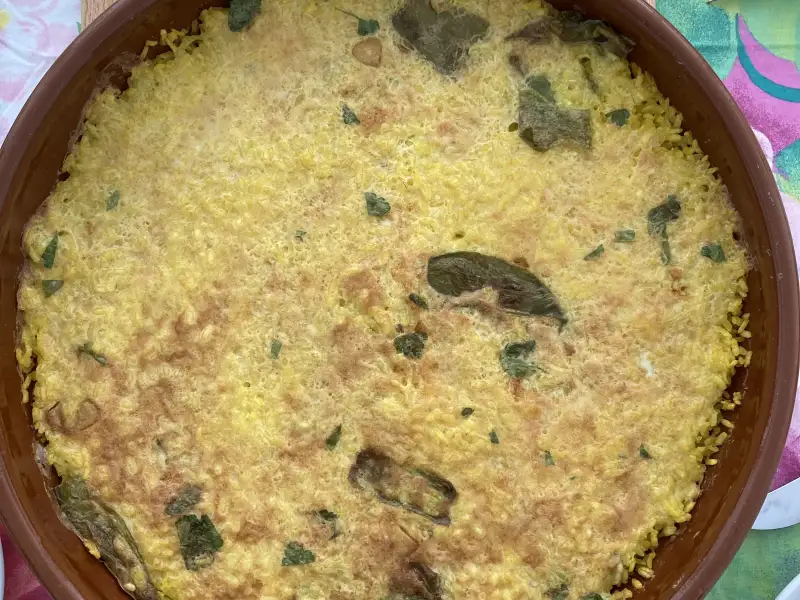 arroz crujiente