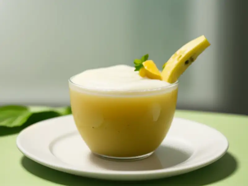 Banana Papa, a cocktail rum, and coconut
