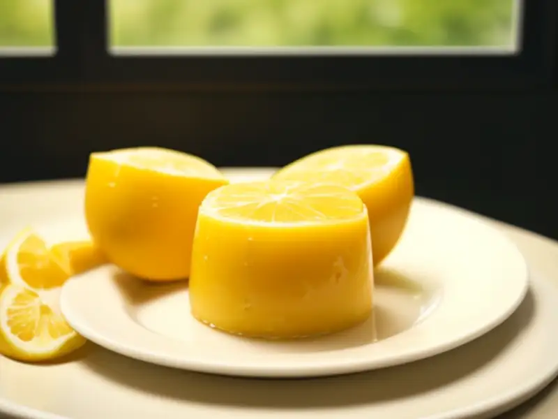 Banane- und Orangensüßspeise