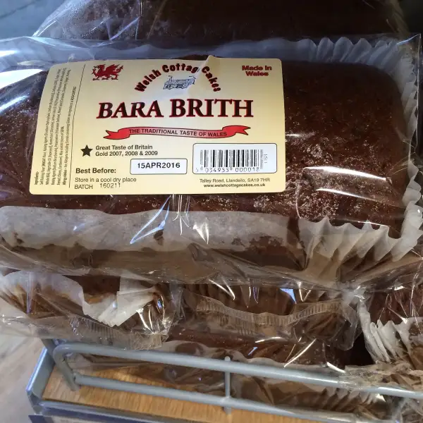 Bara brith, welski ciasto z owocami
