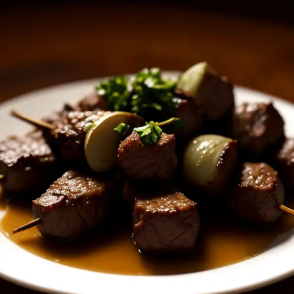 Basdırma kabab, jagnięcina marynowana w cebuli