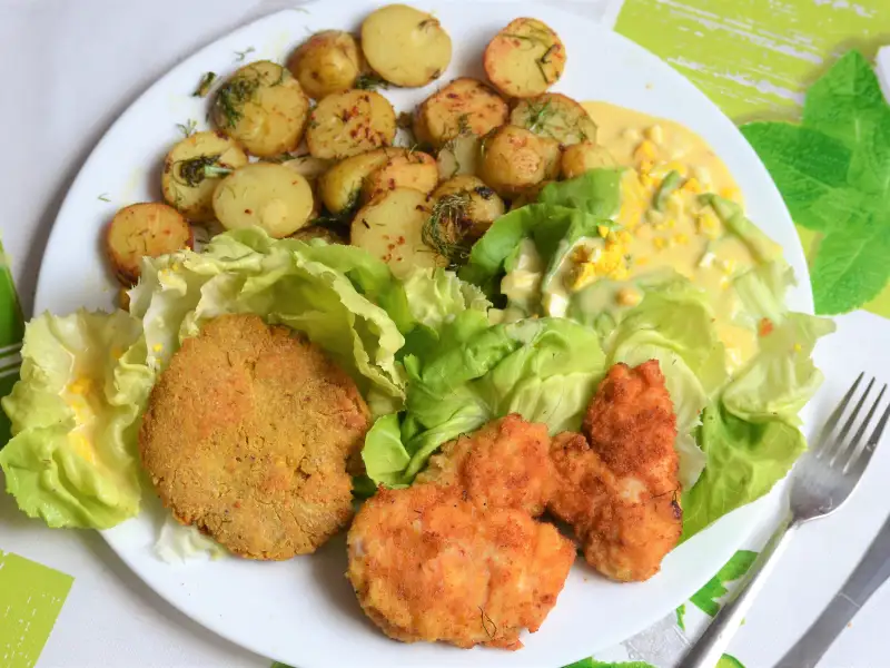 Batatas fritas à moda alemã