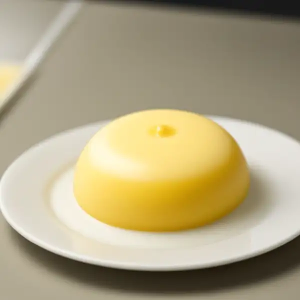 Bavarese de baunilha, creme leve e aveludado
