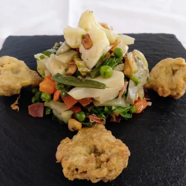 Beignets d'artichauts en pâte levée