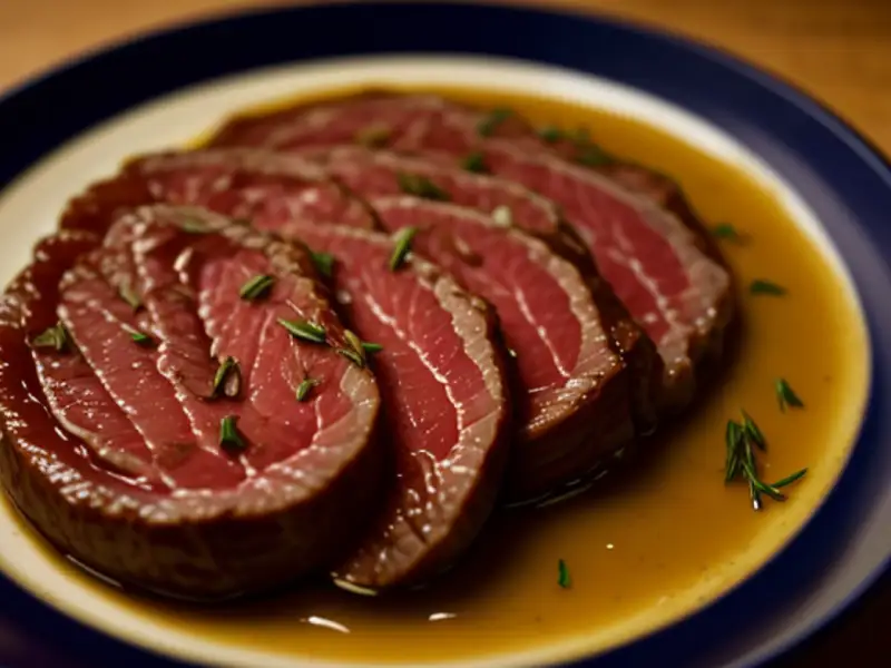 Bistecca alla fiorentina marinada no azeite