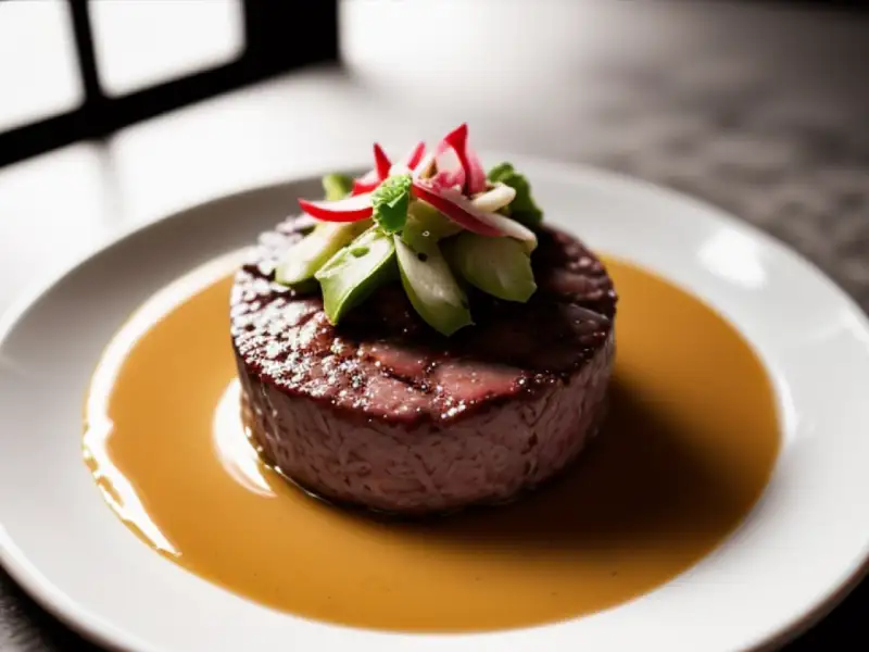 Bifes à Lindström de alce