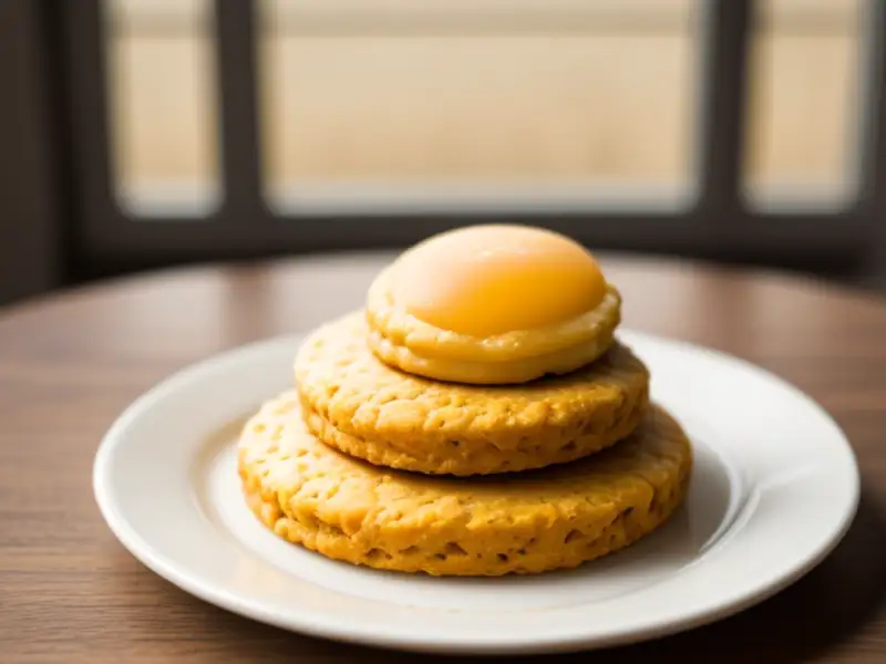 Biscoitos macios de cenoura com glacê de laranja
