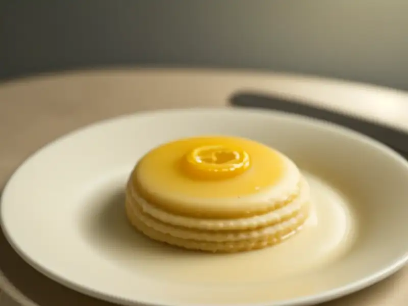 Biscoitos de lor com limão e almécega