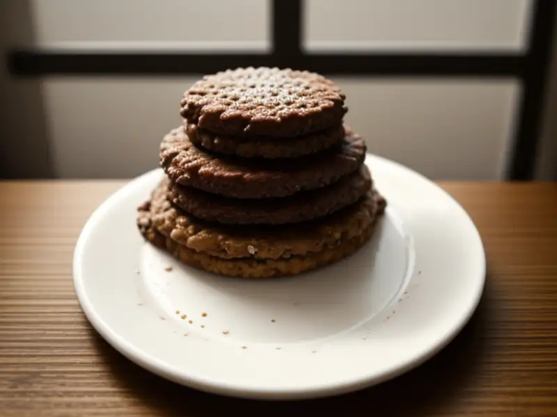 Biscotti con frutta e cioccolato