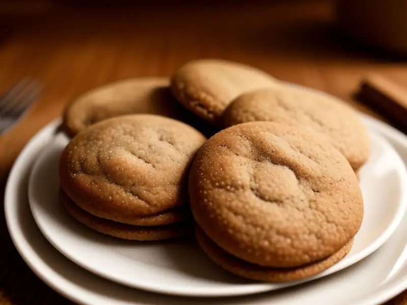 Biscotti al caramello con cannella