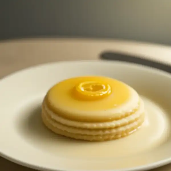 Biscuits au lor, citron et mastic