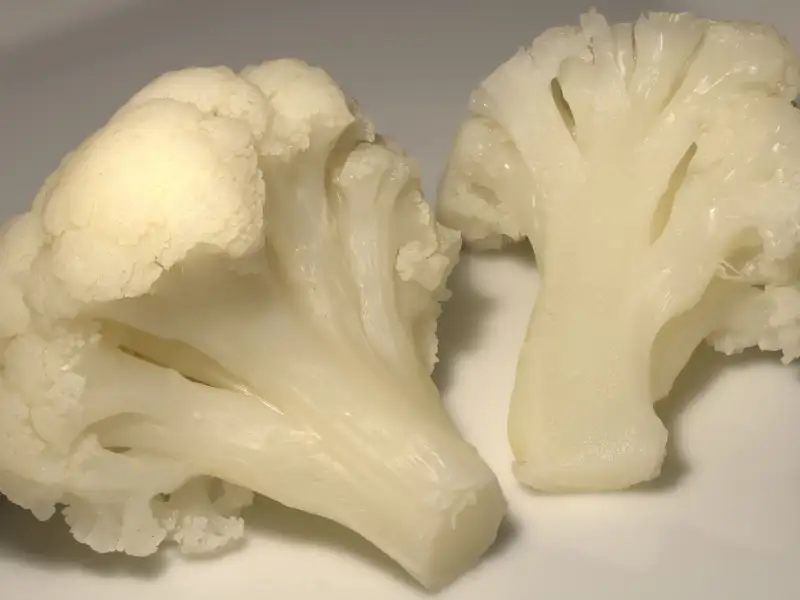 Blumenkohlsuppe mit Gemüsesaft