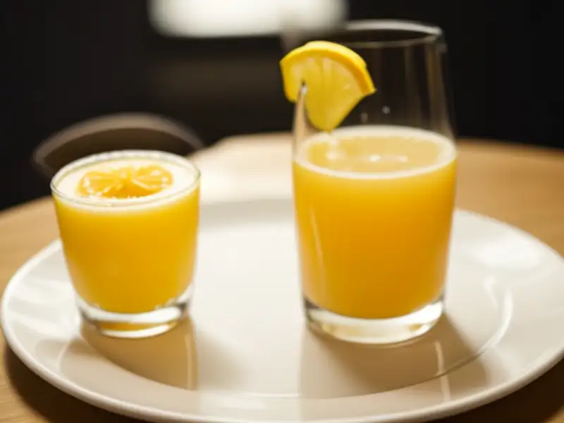Boisson fraîche aux fruits sans alcool