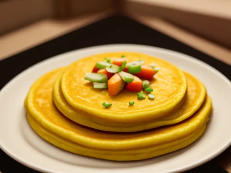 Bolinhos de tofu e pimentão ao curry