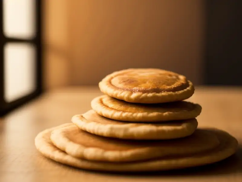 Bolinhos de tomate e glúten estilo gyros