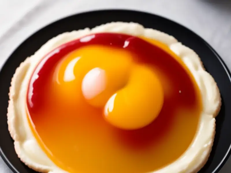 Bolo de cerejas afundadas