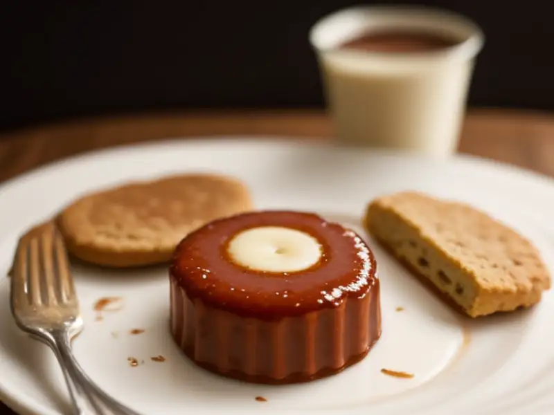 Bolo gelado de biscoitos, chocolate e balas de goma
