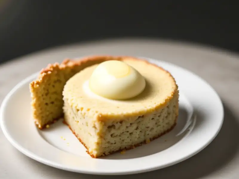 Bolo de maçã e nozes sobre camada de manteiga (yabalkov sladkish)