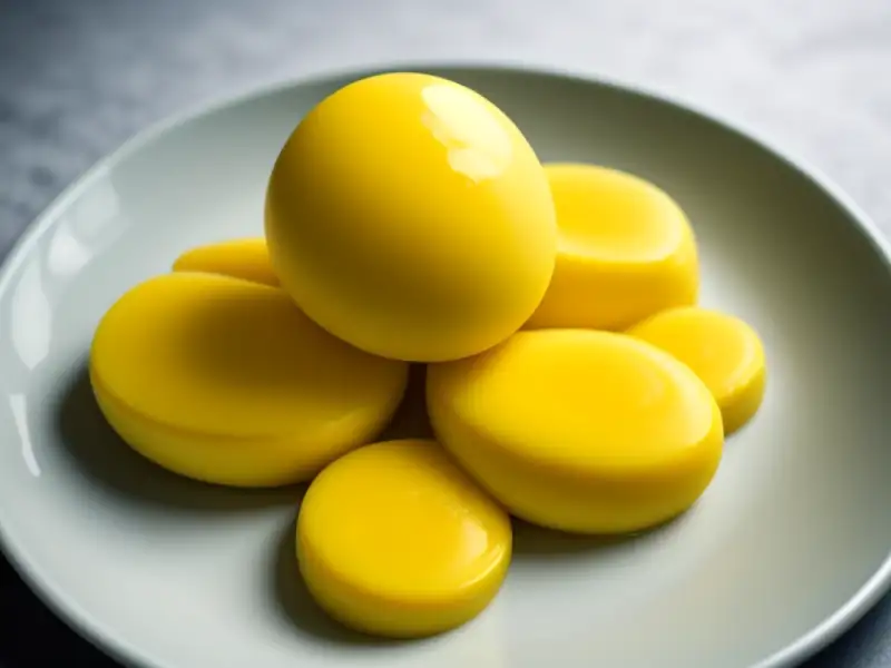 Bombocados de mandioca com coco