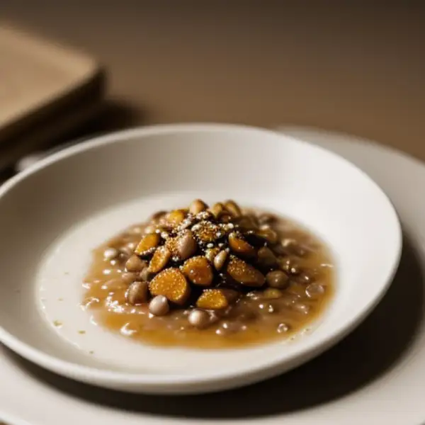 Bouillie de sarrasin aux graines et figues
