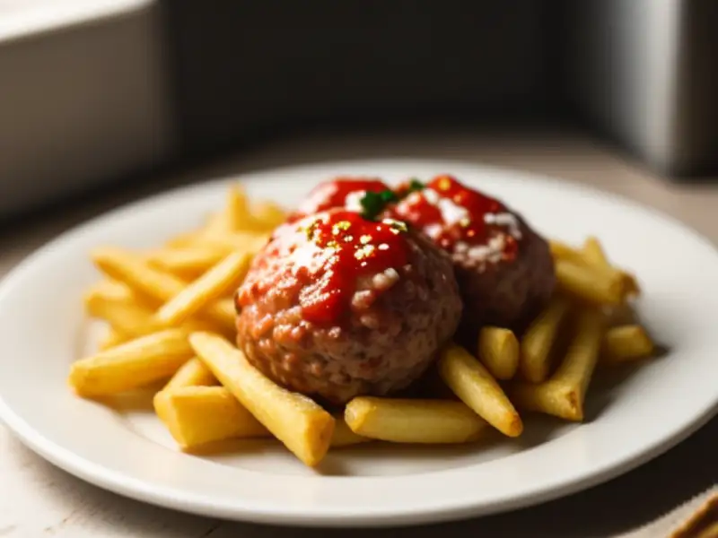 Boulettes de viande frites, style albanais