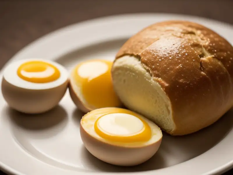 bread with sugar