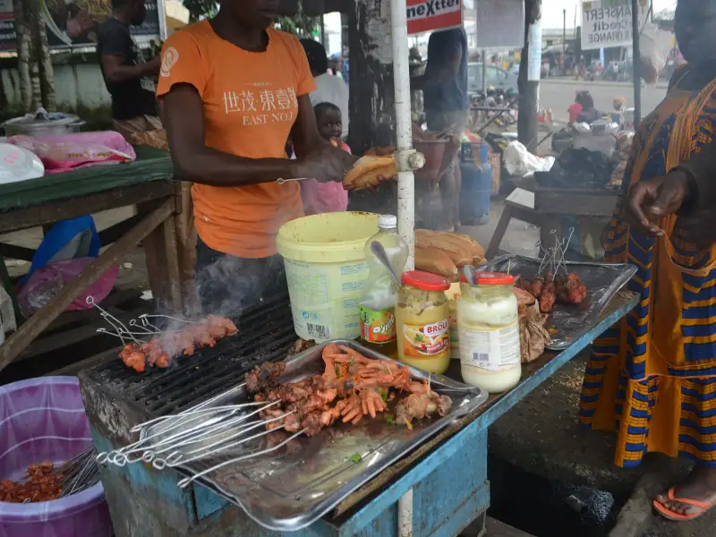 Brochettes de poulet