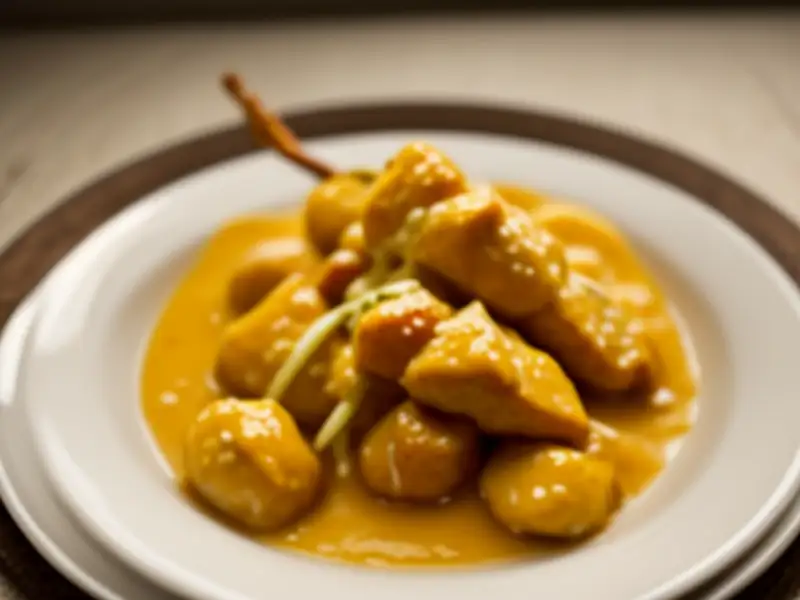 Brochettes de poulet tikka