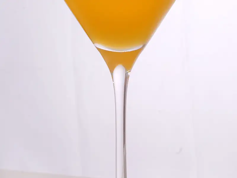 Bronx cocktail, made with gin and orange