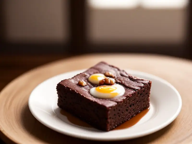 Brownie de chocolate com nozes