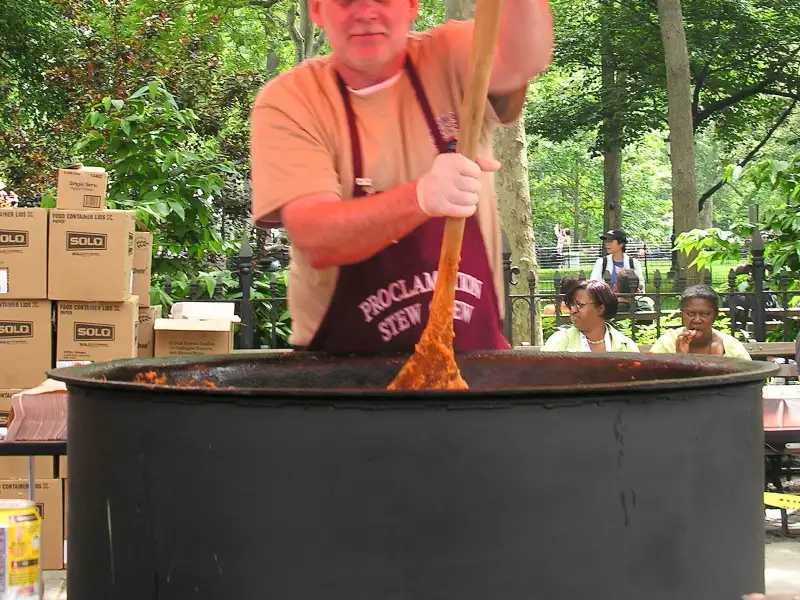 Brunswick stew, chicken stew, tomato and corn
