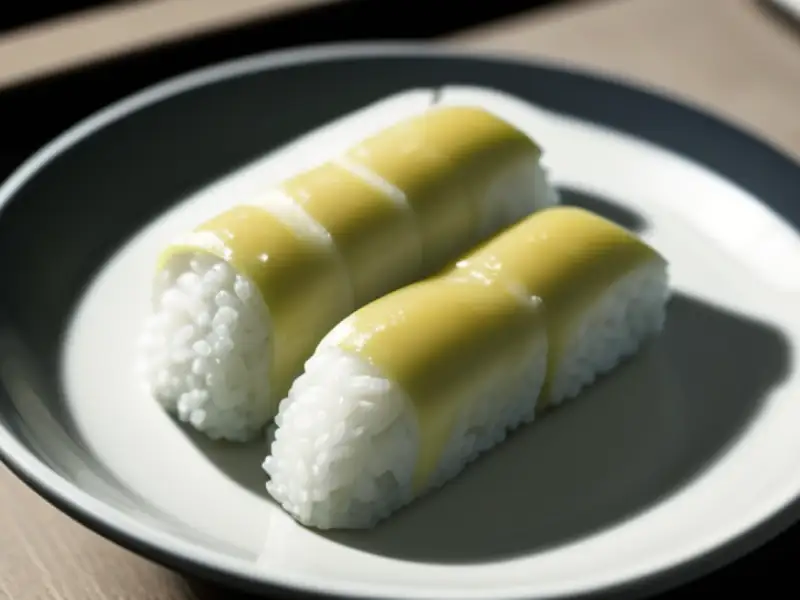 California roll caseiro com kani e abacate