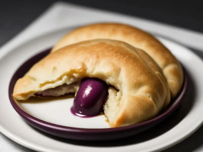 Calzone aux aubergines