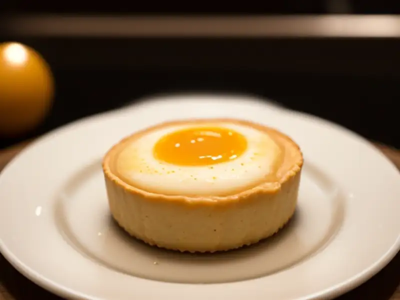 Cappuccino tart with coffee