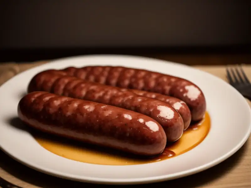 Embutidos de carne de ciervo