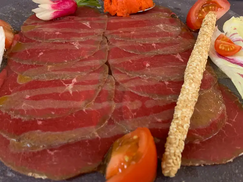 Carpaccio di manzo