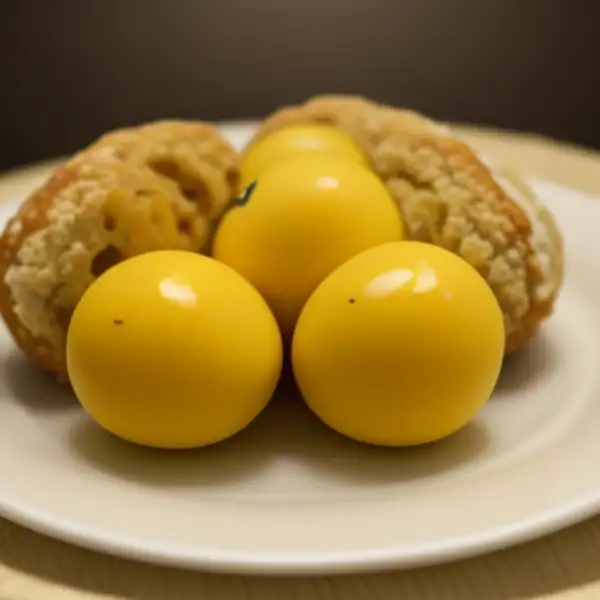 Cestas de pan rellenas de huevos de codorniz
