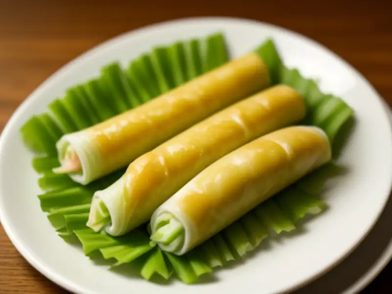 虾仁春卷