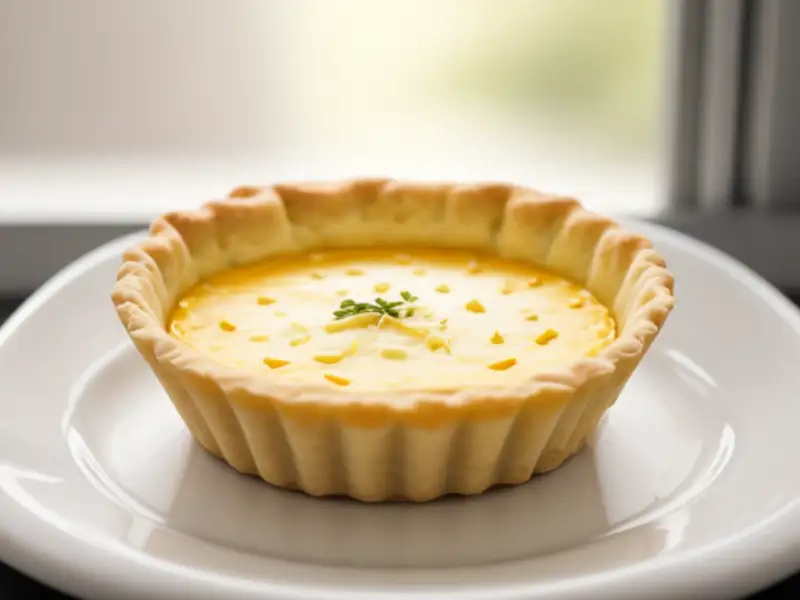 Swiss cheese tart
