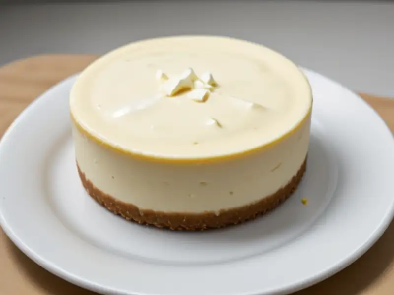 Cheesecake de limão sem forno