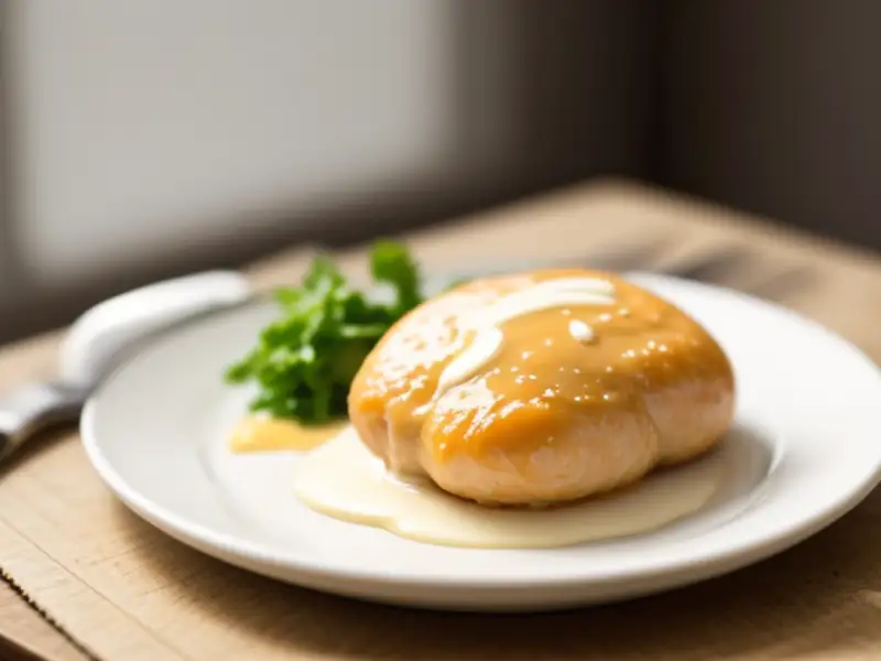 Chicken fold, panquecas dobradas recheadas com frango masala