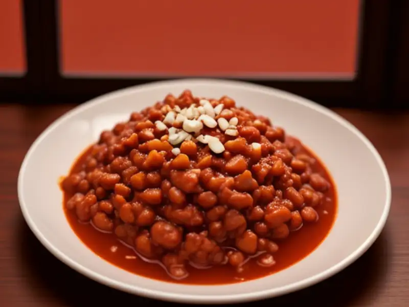 Chili de ciervo (chili con ciervo)