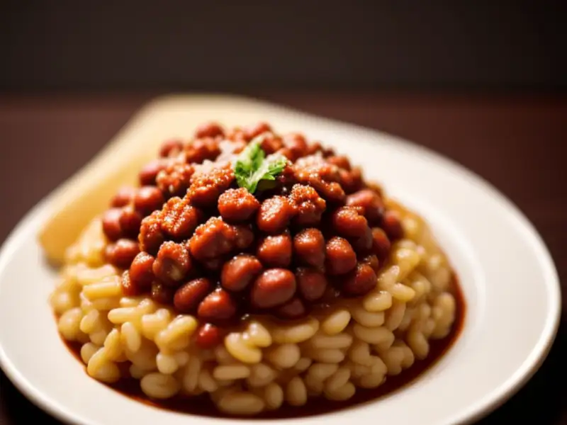 Chili rápido de feijão-vermelho